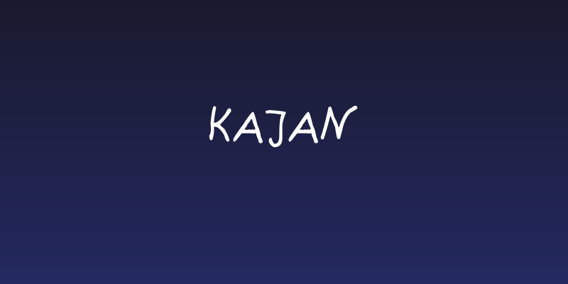 Kajan Social Header