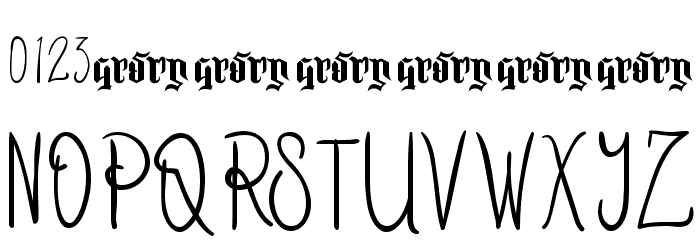 Kakara Font OTHER CHARS
