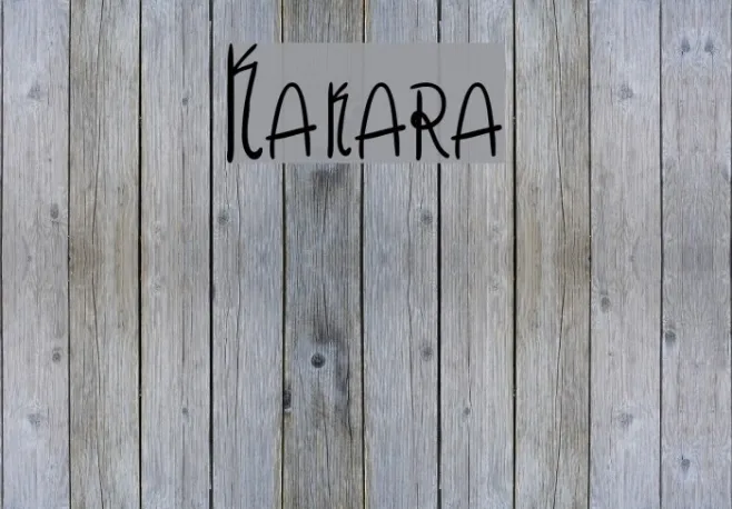 Kakara Example 1