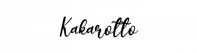 Kakarotto  Fuentes Gratis Descargar