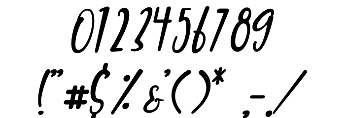 Kakarotto Font OTHER CHARS