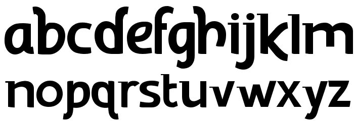 Kakawate Font Font LOWERCASE