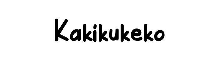Kakikukeko  baixar fontes gratis