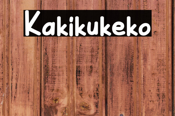 Kakikukeko Example 3