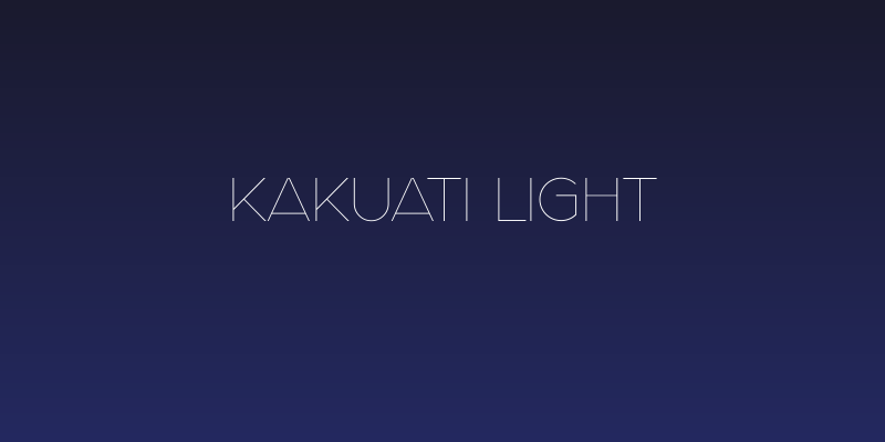 Kakuati Light Social Header