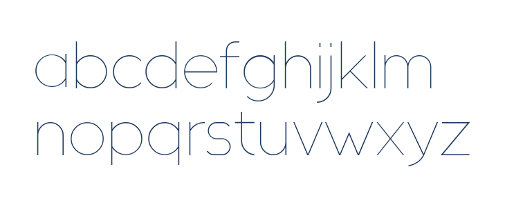 Kakuati Light Lowercase