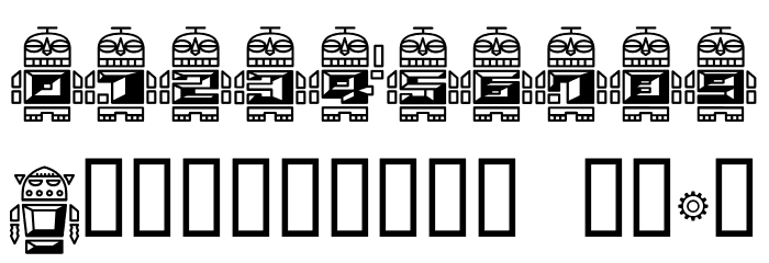 Kakusei Normal Font Alte caractere