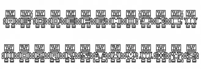 Kakusei Normal 字体 小写