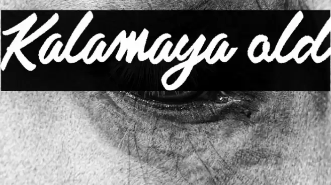 Kalamaya old Font examples