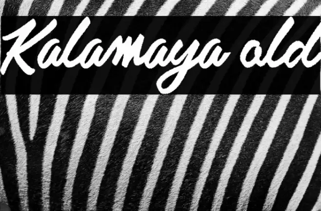 Kalamaya old Font examples