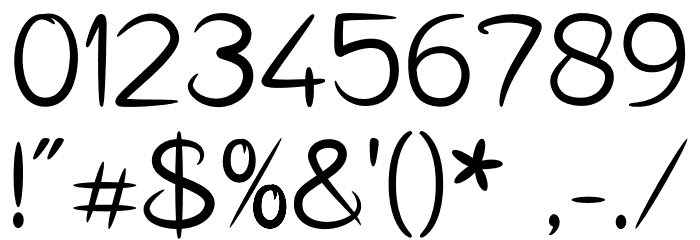 Kalamian Font OTHER CHARS