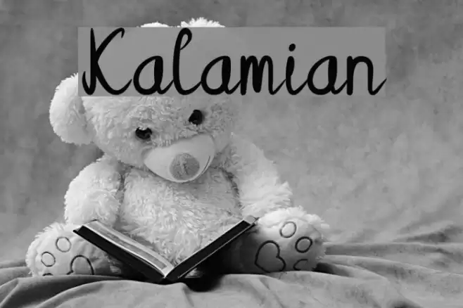 Kalamian Font examples