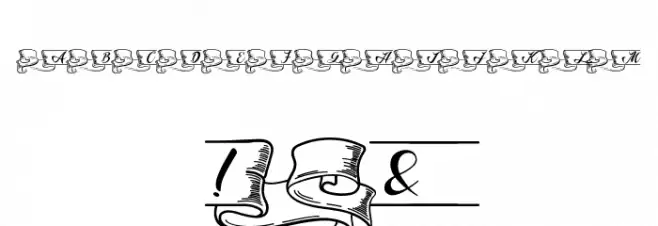 Kaldevaderibbon Font OTHER CHARS