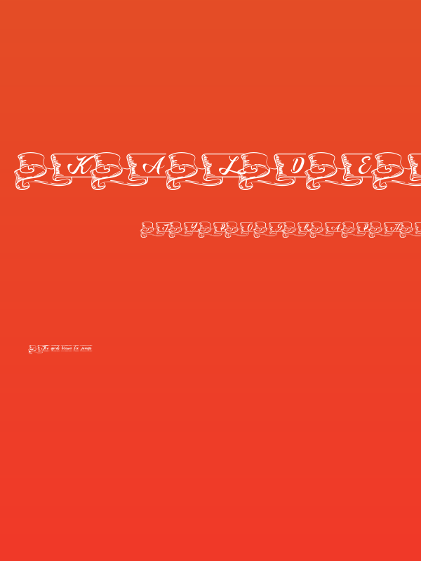 Kaldevaderibbon Poster