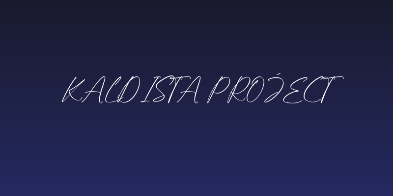 Kaldista Project Social Header