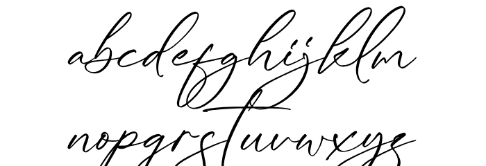 Kaldista Project Font LOWERCASE