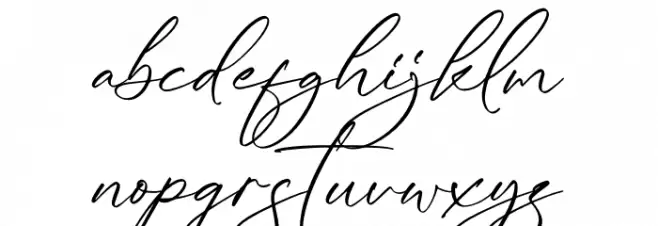 Kaldista Project Font LOWERCASE