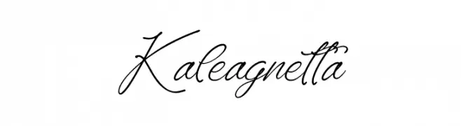 Kaleagnetta Caratteri