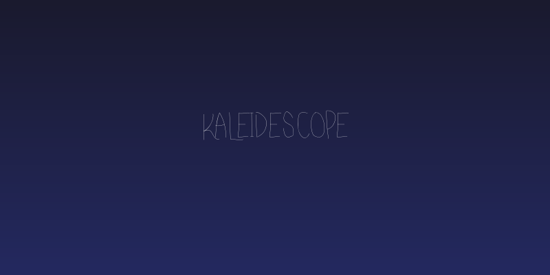 Kaleidescope Social Header