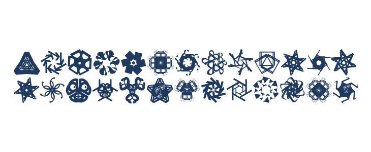 KaleidoBats Lowercase