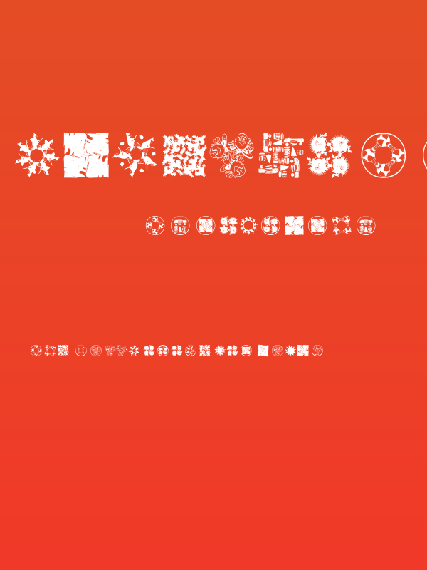 KaleidoTypesCinque Poster