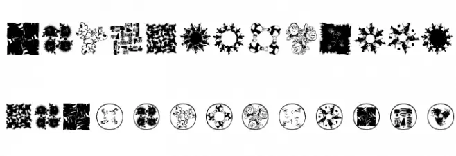 KaleidoTypesCinque Caratteri MINUSCOLO