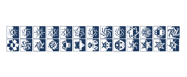 KaleidoTypesDrei Lowercase