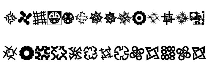 KaleidoTypesQuattro Font LOWERCASE