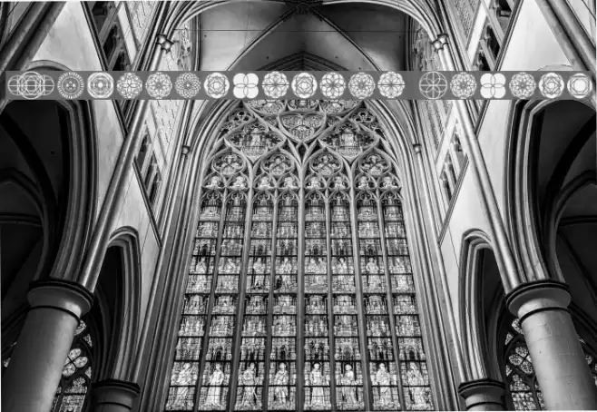 Kaleidoscopic Vision Font examples