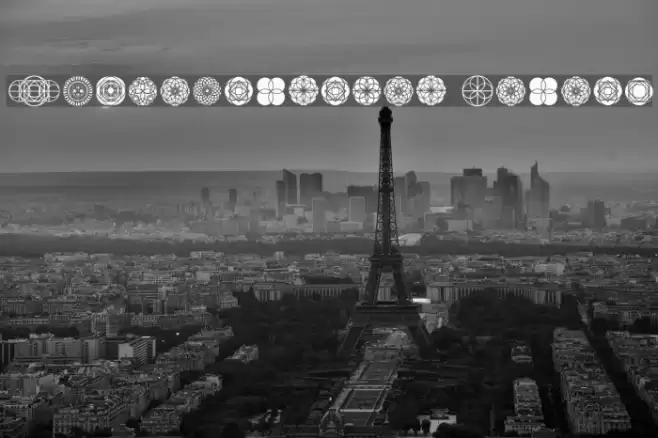 Kaleidoscopic Vision Font examples