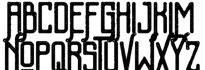 KalemunRoughFree Schriftart Groß