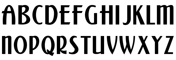 Kalenderblatt Grotesk Font LOWERCASE