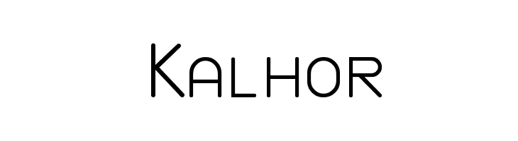 Kalhor Font
