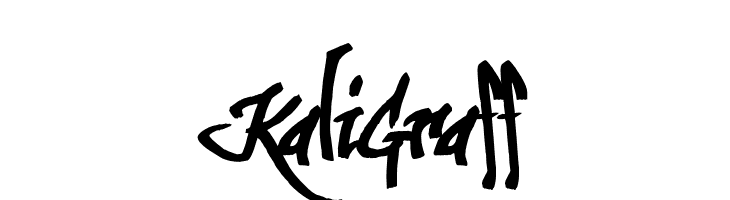 KaliGraff  Frei Schriftart Herunterladen