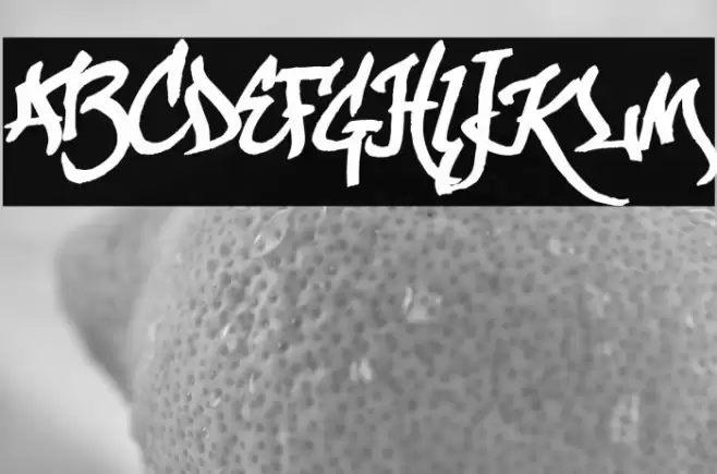 KaliGraff Font examples