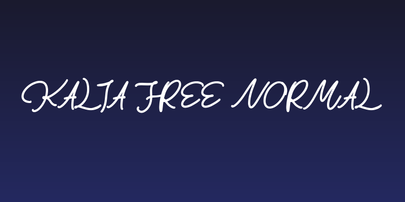 Kalia Free Normal Social Header