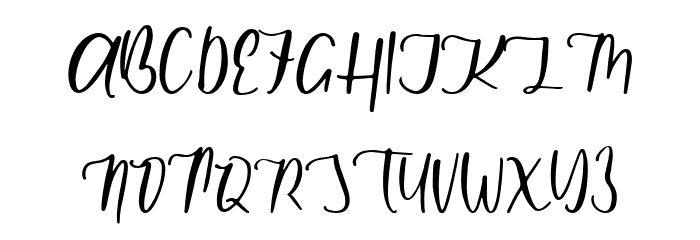 Kaliarta Font UPPERCASE