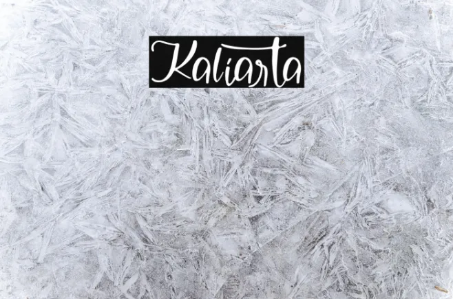 Kaliarta Example 1