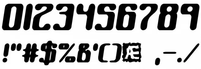 Kaliber Round BRK Font OTHER CHARS