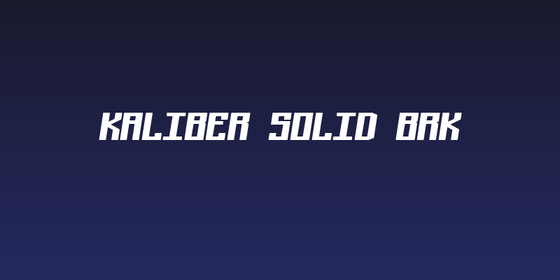 Kaliber Solid BRK Social Header