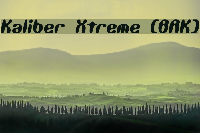 Kaliber Xtreme [BRK] Example 2