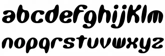 Kaliber Xtreme [BRK] Schriftart Kleinbuchstaben