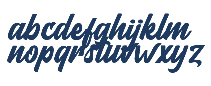 Kalimat Script Lowercase