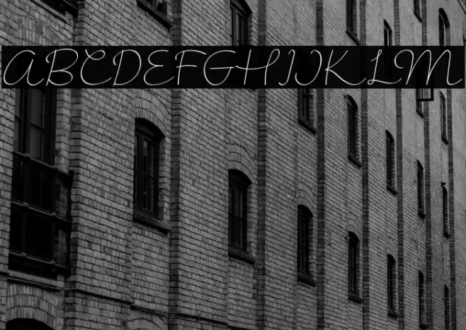 KalimeraCondensed Font examples