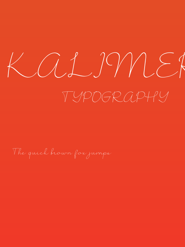 KalimeraCondensed Poster