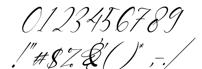 Kalindaty Alintaria Italic Font OTHER CHARS