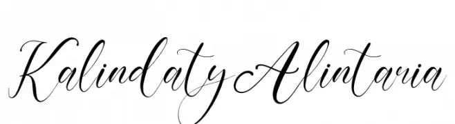 Kalindaty Alintaria  Fuentes Gratis Descargar