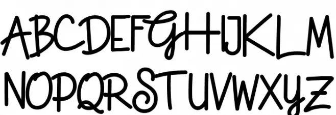 Kalingga_Demo Schriftart Groß