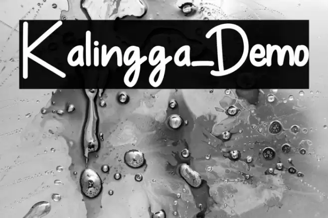 Kalingga_Demo خط examples