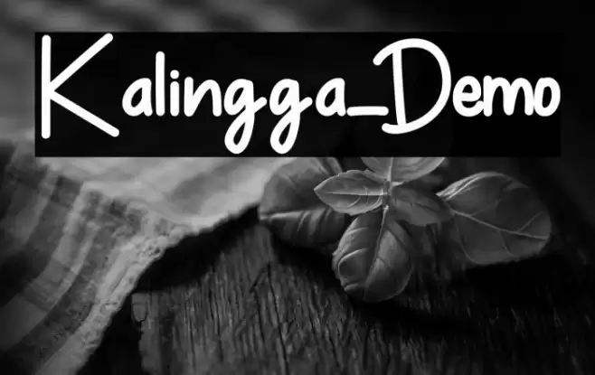 Kalingga_Demo خط examples